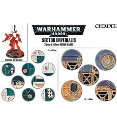 Sector Imperials 25/40mm Round Bases